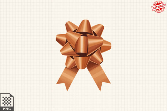 Christmas Bow Sublimation Clipart, Bow in Illustrations