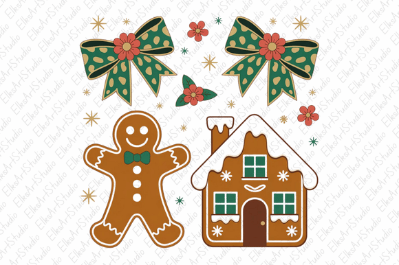 Gingerbread Png, Christmas Coquette Png: A Designer’s Review for Seasonal Branding