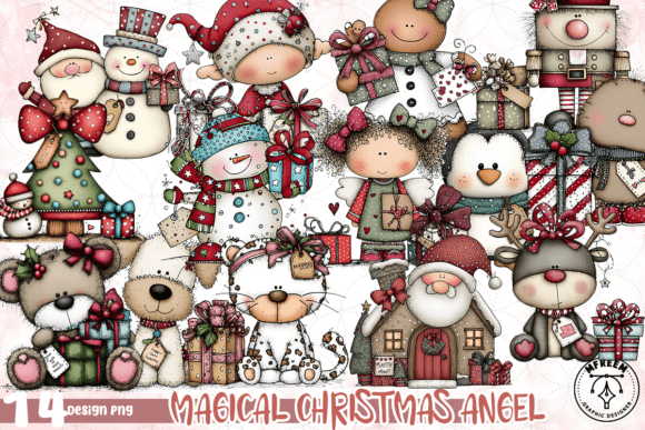 Magical Christmas Angel PNG: A Designer’s Review for Illustrations