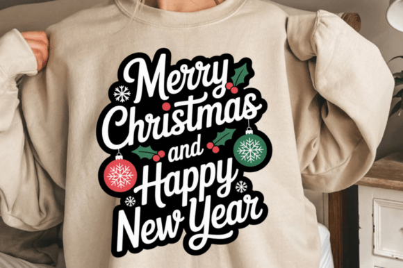 Marry Christmas and Happy New Year Illustrations Review