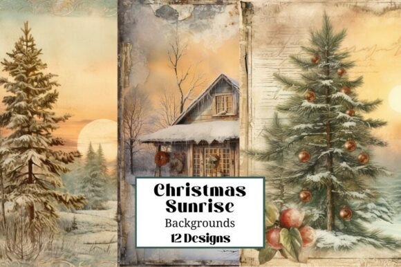 Review: 12 Christmas Morning Sunrise Illustratio