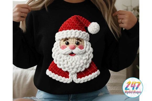 Santa Latch Hook Yarn Christmas Crochet Illustrations Review