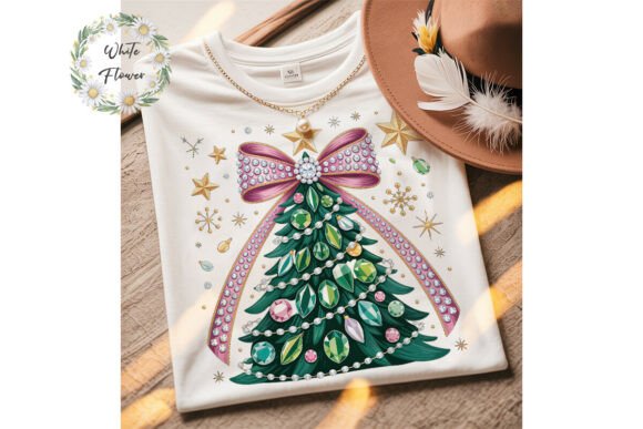 Sparkling Gem Christmas Tree PNG Clipart Review